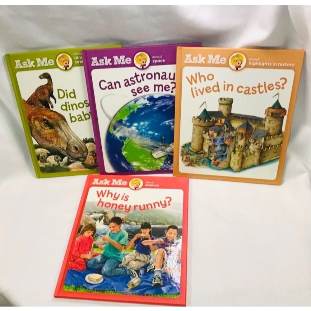 Ask Me Home Science Kids Book Lot Educational Learning Readers